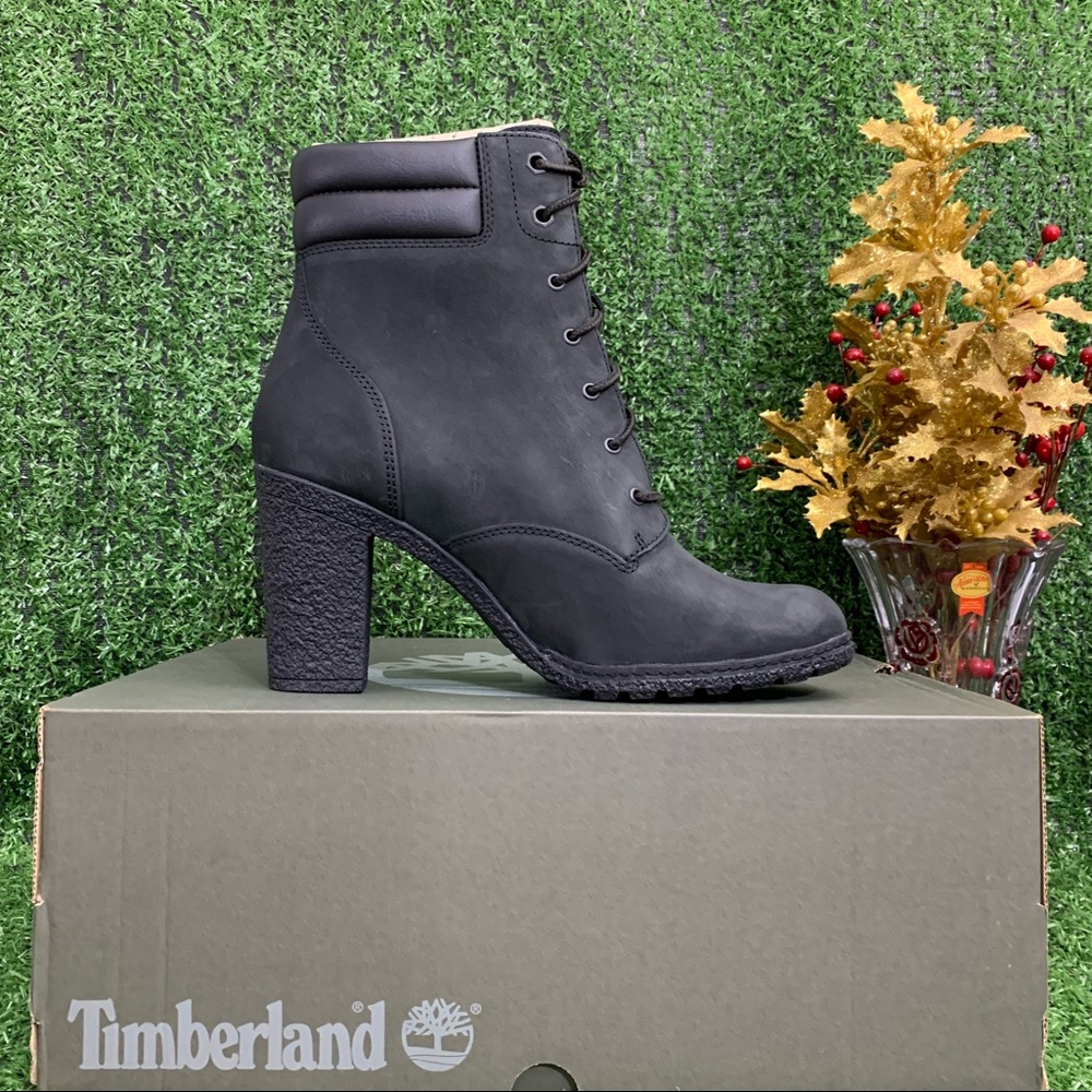 TIMBERLAND WOMENS TILLSTON LACE-UP BOOT - BLACK - Picture 2 of 10